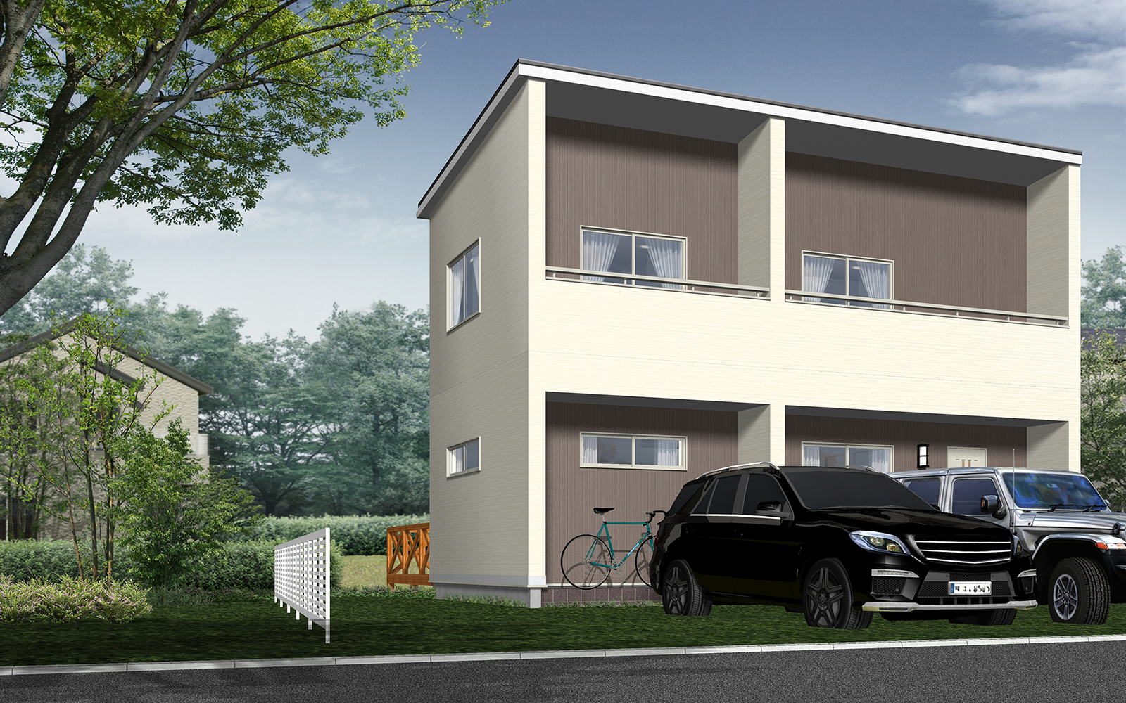 プラン　ファミリア3LDK外観イメージ