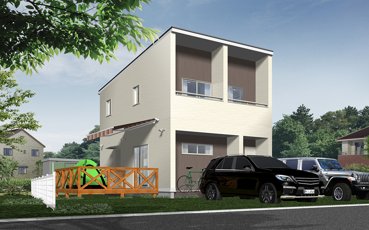 プラン　ファミリア外観イメージ